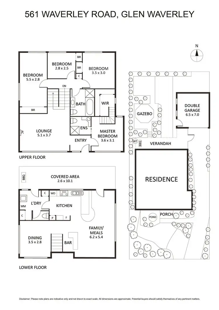 Floorplan of Homely house listing, 561 Waverley Road, Glen Waverley VIC 3150