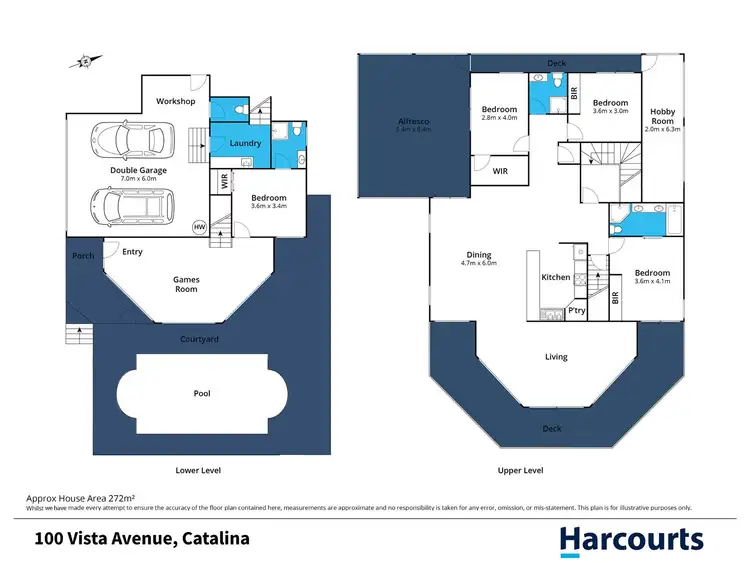Floorplan of Homely house listing, 100 Vista Avenue, Catalina NSW 2536
