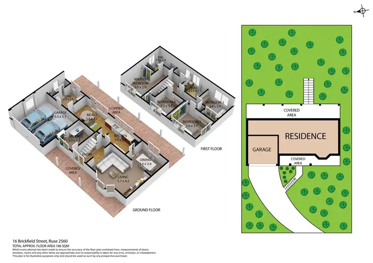 Floorplan of Homely house listing, 16 Brickfield Street, Ruse NSW 2560