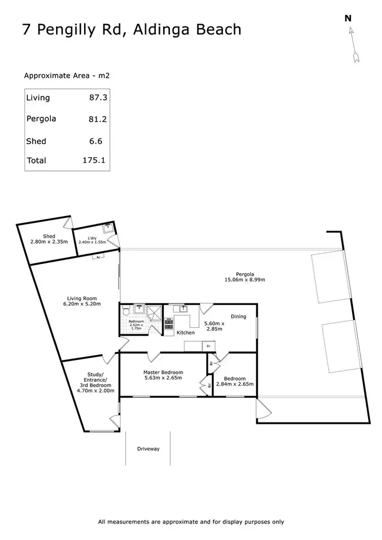 Floorplan of Homely house listing, 7 Pengilly Road, Aldinga Beach SA 5173