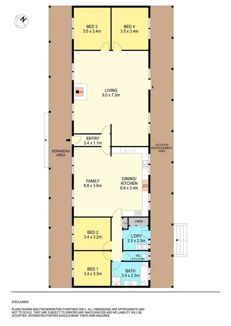 Floorplan of Homely house listing, 112 Vermont Road, Smythesdale VIC 3351