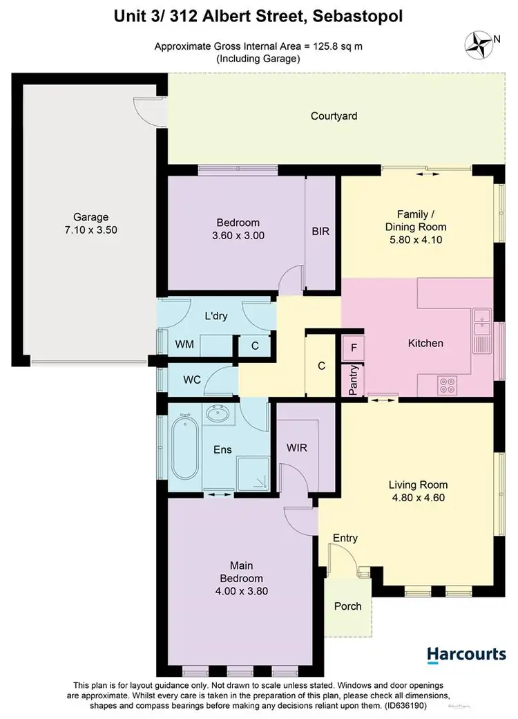 Floorplan of Homely unit listing, 3/312a Albert Street, Sebastopol VIC 3356