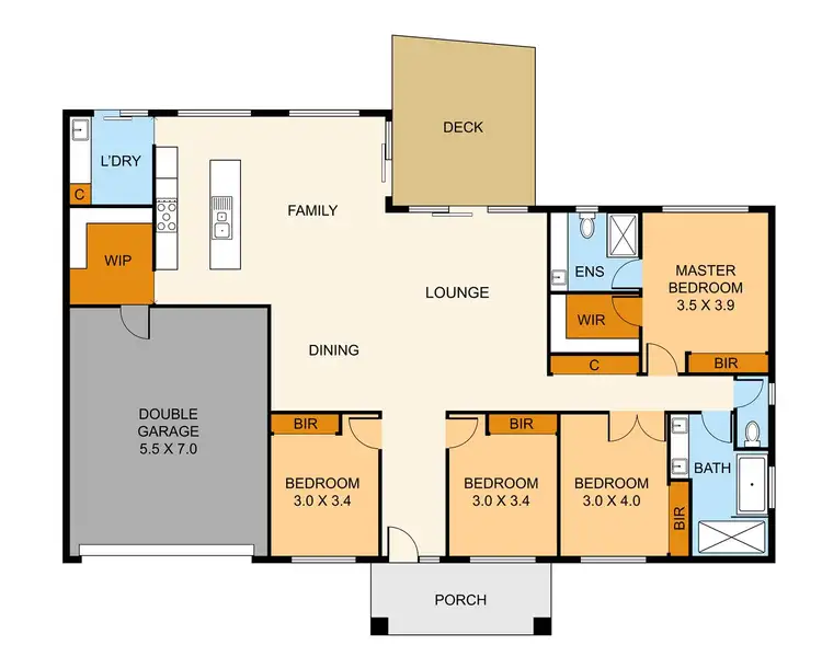 Floorplan of Homely house listing, 35 Toolimerin Avenue, Bayswater North VIC 3153