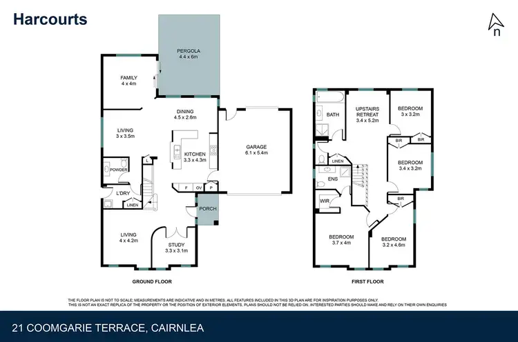 Floorplan of Homely house listing, 21 Coomgarie Terrace, Cairnlea VIC 3023