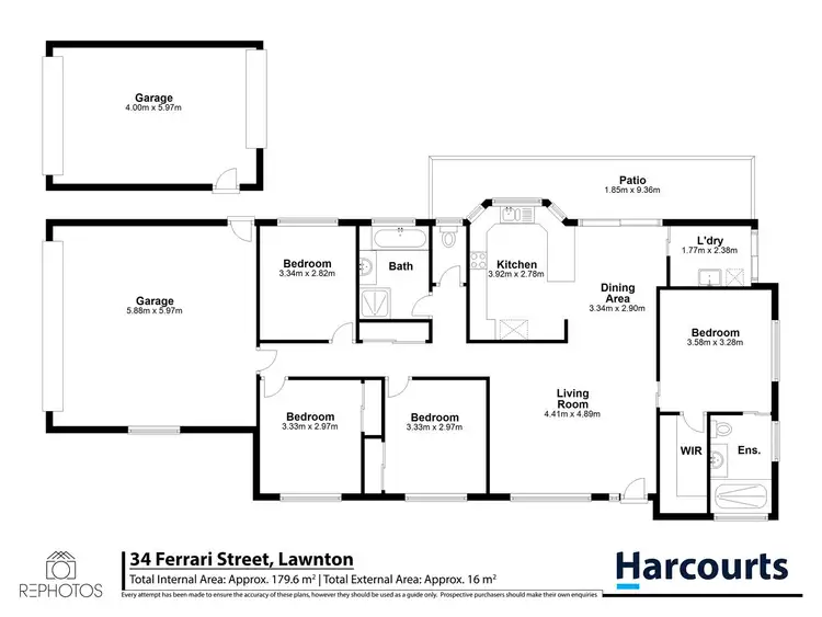 Floorplan of Homely house listing, 34 Ferrari St, Lawnton QLD 4501