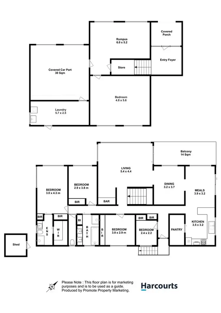 Floorplan of Homely house listing, 45 Sirius Street, Howrah TAS 7018