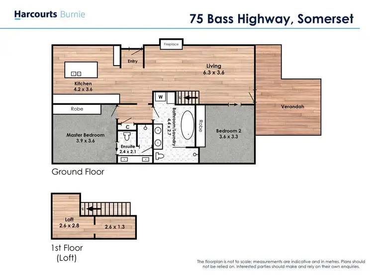 Floorplan of Homely house listing, 75 Bass Highway, Somerset TAS 7322