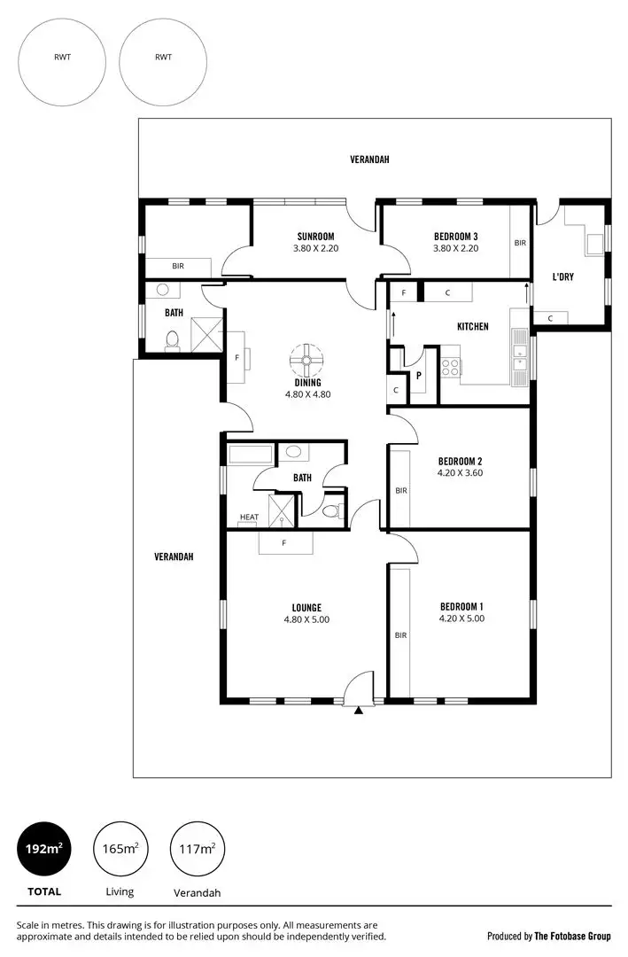 Floorplan of Homely house listing, 8 Forbes Road, Aldgate SA 5154