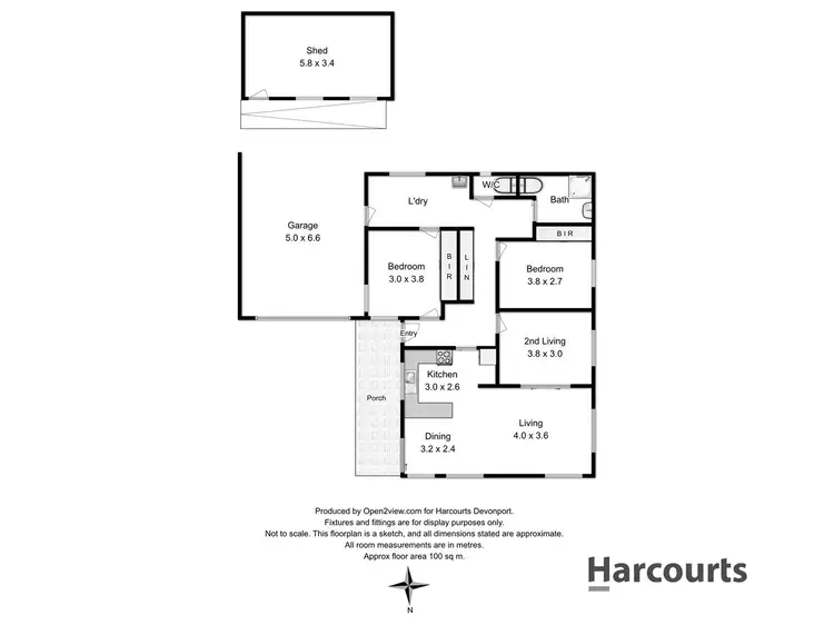 Floorplan of Homely house listing, 86 Bel-Air Crescent, East Devonport TAS 7310