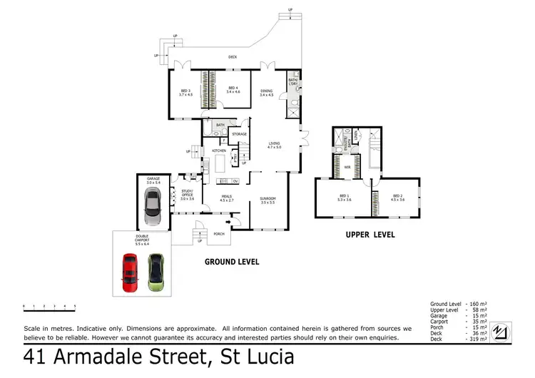 Floorplan of Homely house listing, 41 Armadale Street, St Lucia QLD 4067