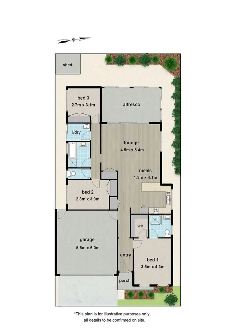 Floorplan of Homely house listing, 11 Raydale Avenue, Narre Warren South VIC 3805