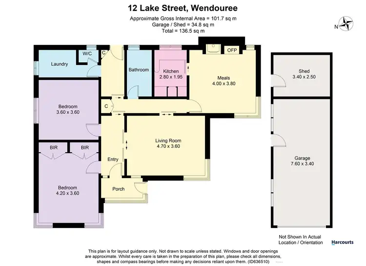 Floorplan of Homely house listing, 12 Lake Street, Wendouree VIC 3355