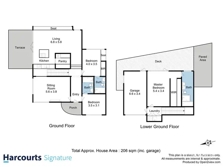 Floorplan of Homely house listing, 23 William Street, West Hobart TAS 7000