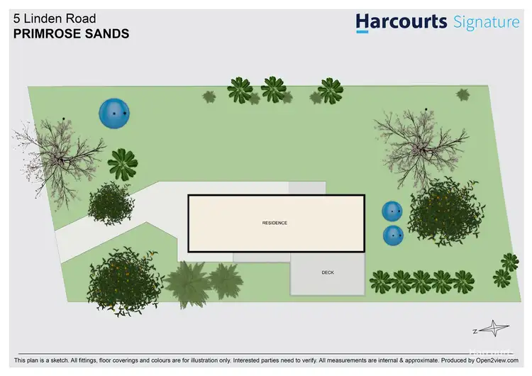 Floorplan of Homely house listing, 5 Linden Road, Primrose Sands TAS 7173