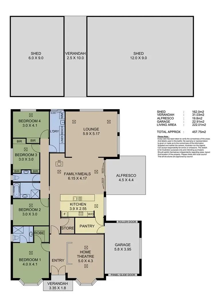Floorplan of Homely house listing, 12A Pioneer Avenue, Lobethal SA 5241