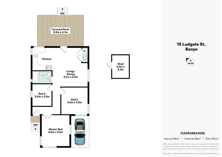 Floorplan of Homely house listing, 15 Ludgate Street, Banyo QLD 4014
