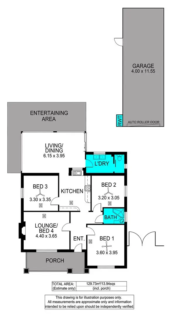 Floorplan of Homely house listing, 13 Knight Street, West Richmond SA 5033