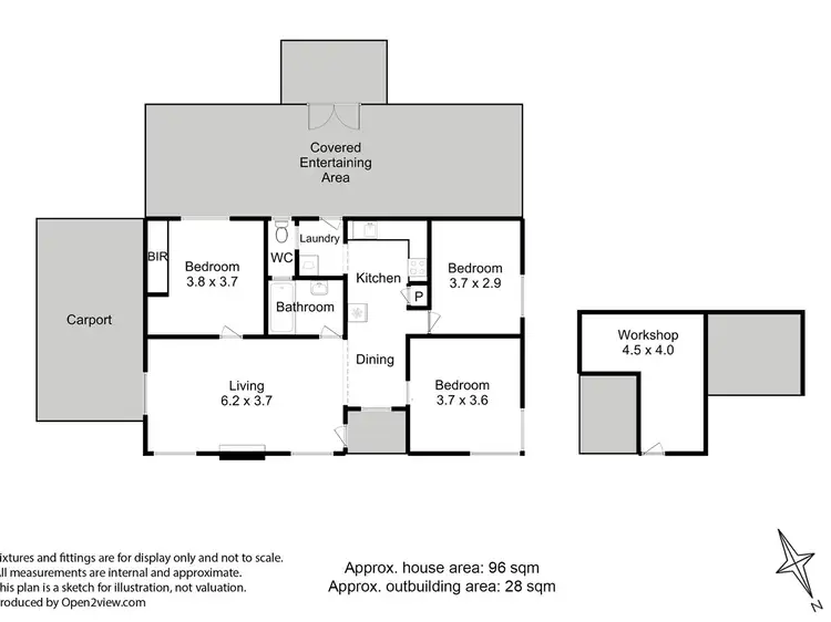 Floorplan of Homely house listing, 7261 Huon Highway, Dover TAS 7117