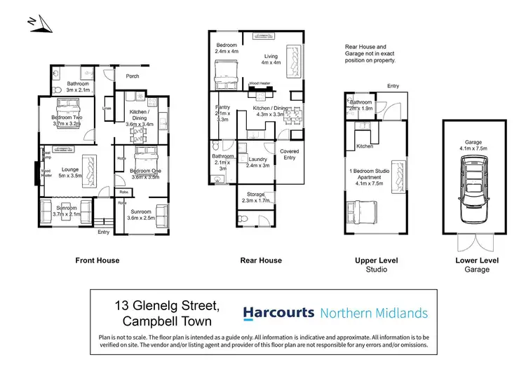 Floorplan of Homely house listing, 13 Glenelg Street, Campbell Town TAS 7210