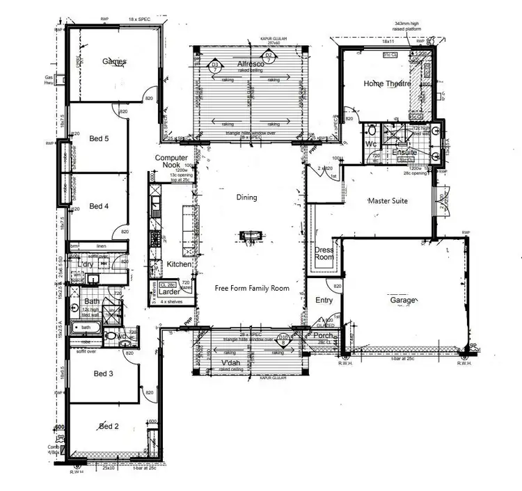 Floorplan of Homely house listing, 319 Park Street, Brabham WA 6055