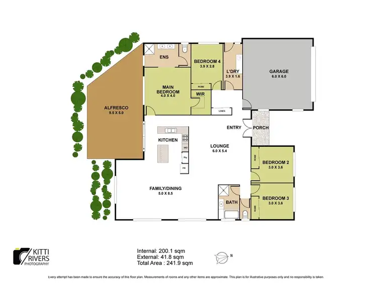 Floorplan of Homely house listing, Address available on request