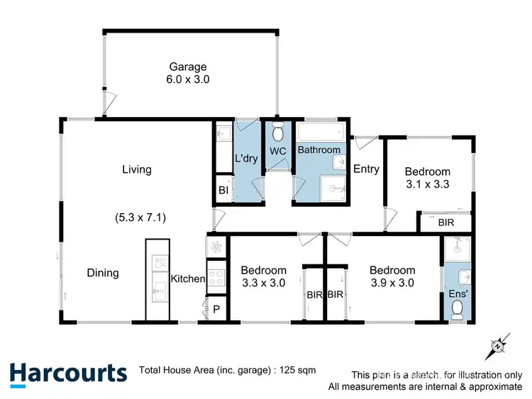 Floorplan of Homely unit listing, 2/27 Beach Road, Snug TAS 7054