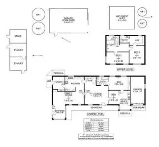 Floorplan of Homely rural property listing, 366 Bonython Road, Bugle Ranges SA