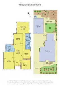Floorplan of Homely house listing, 101 Darriwill Street, Bell Post Hill VIC