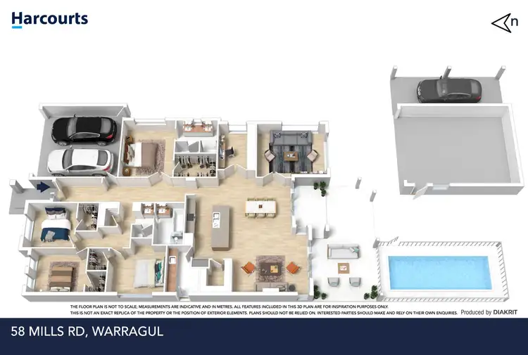 Floorplan of Homely house listing, 58 Mills Road, Warragul VIC 3820