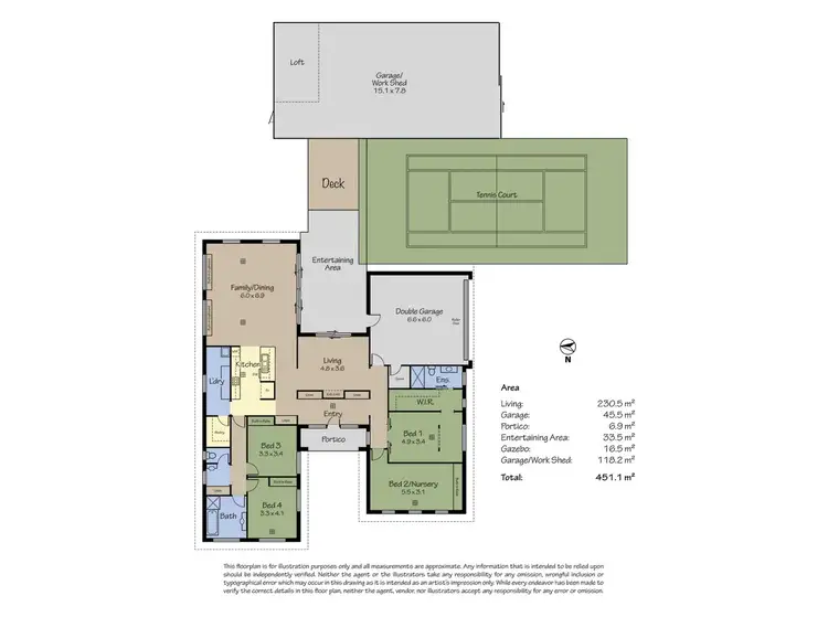 Floorplan of Homely house listing, 10 Fairfield Road, Mount Barker SA 5251