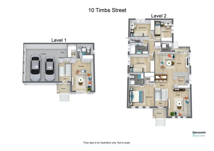 Floorplan of Homely house listing, 10 Timbs Street, Casey ACT 2913