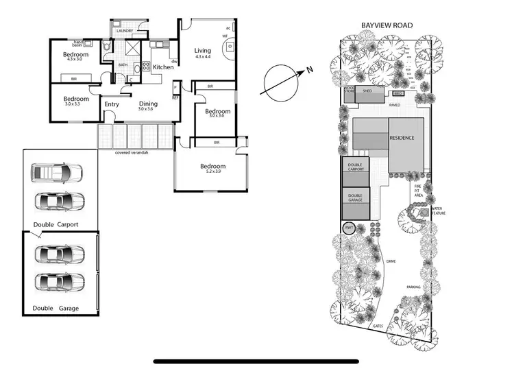 Floorplan of Homely house listing, 2 Bass Court, Balnarring Beach VIC 3926
