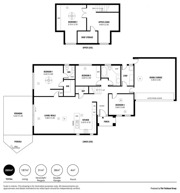 Floorplan of Homely house listing, 3/2A Clinton Avenue, Evandale SA 5069
