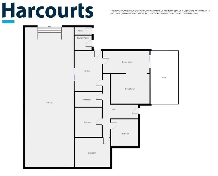 Floorplan of Homely house listing, 299 Courtneys Road, Pimpinio VIC 3401