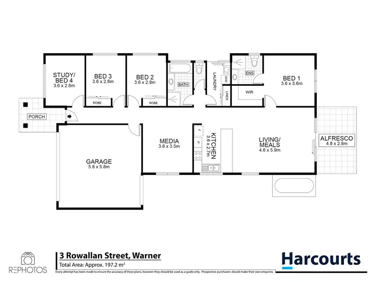 Floorplan of Homely house listing, 3 Rowallan Street, Warner QLD 4500
