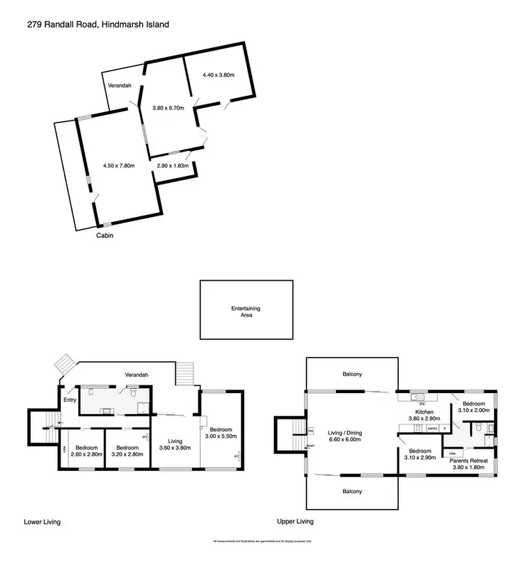 Floorplan of Homely house listing, 279 Randell Road, Hindmarsh Island SA 5214