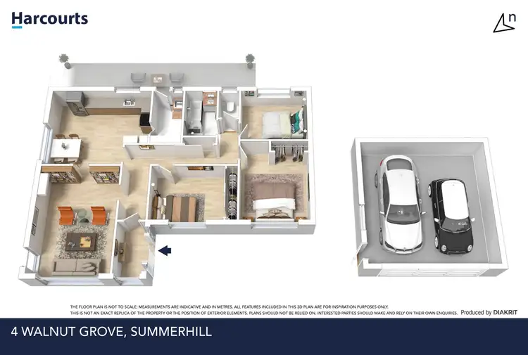 Floorplan of Homely house listing, 4 Walnut Grove, Summerhill TAS 7250