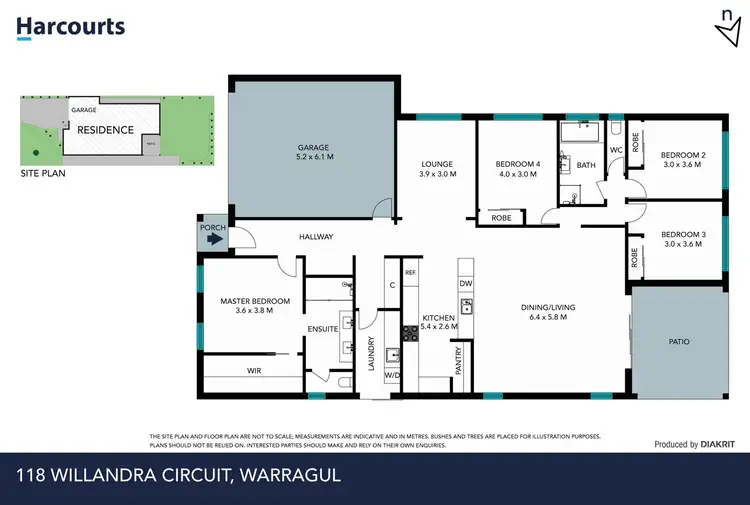 Floorplan of Homely house listing, 118 Willandra Circuit, Warragul VIC 3820