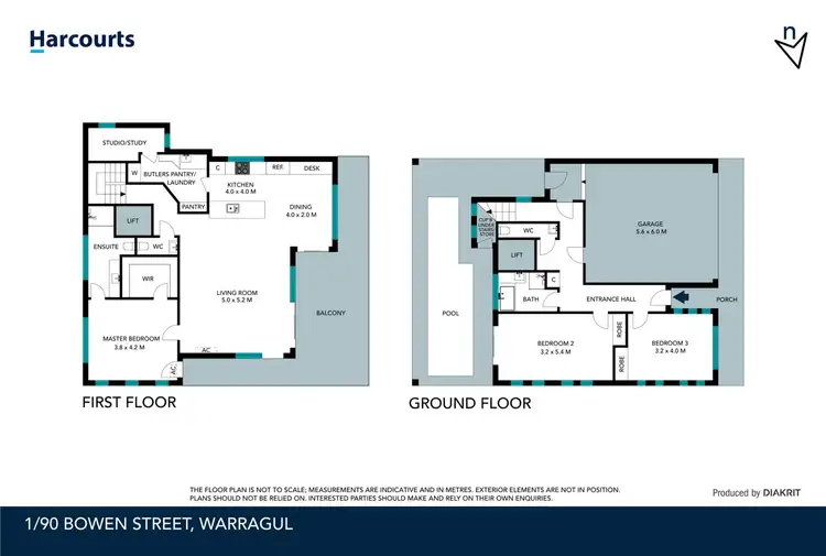Floorplan of Homely townhouse listing, 1/90 Bowen Street, Warragul VIC 3820