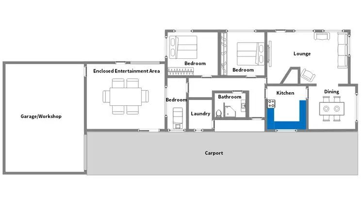 Floorplan of Homely house listing, 8 Darling Street, Queenstown TAS 7467
