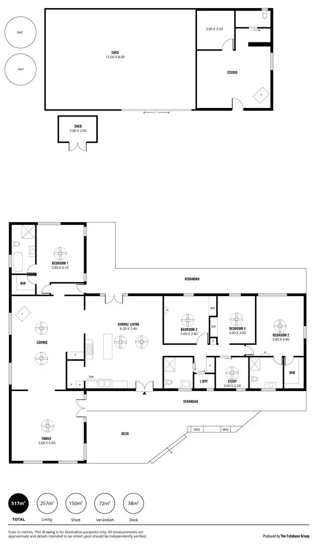 Floorplan of Homely house listing, 50A Onkaparinga Valley Road, Charleston SA 5244