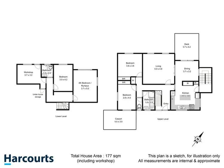 Floorplan of Homely house listing, 12 Croesus Court, Lindisfarne TAS 7015