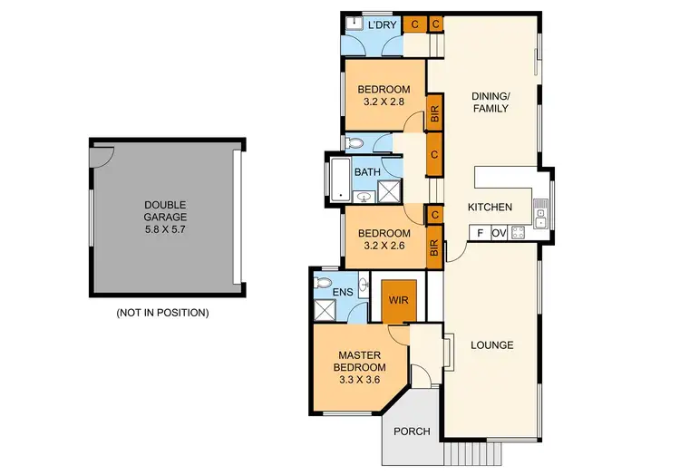 Floorplan of Homely unit listing, 5/362 Dorset Road, Boronia VIC 3155