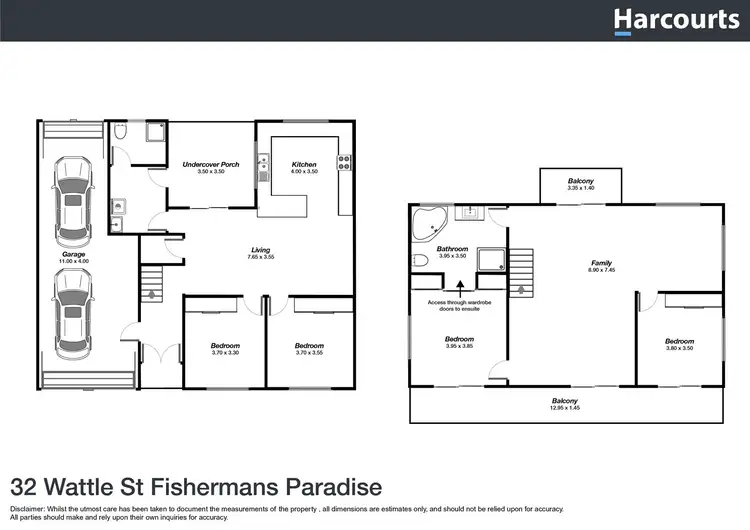 Floorplan of Homely house listing, 32 Wattle Street, Fishermans Paradise NSW 2539