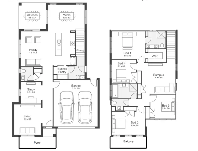 Floorplan of Homely house listing, 13 Rufous Circuit, Pallara QLD 4110