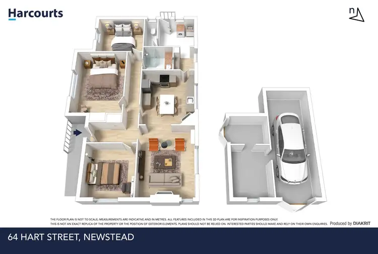 Floorplan of Homely house listing, 64 Hart Street, Newstead TAS 7250