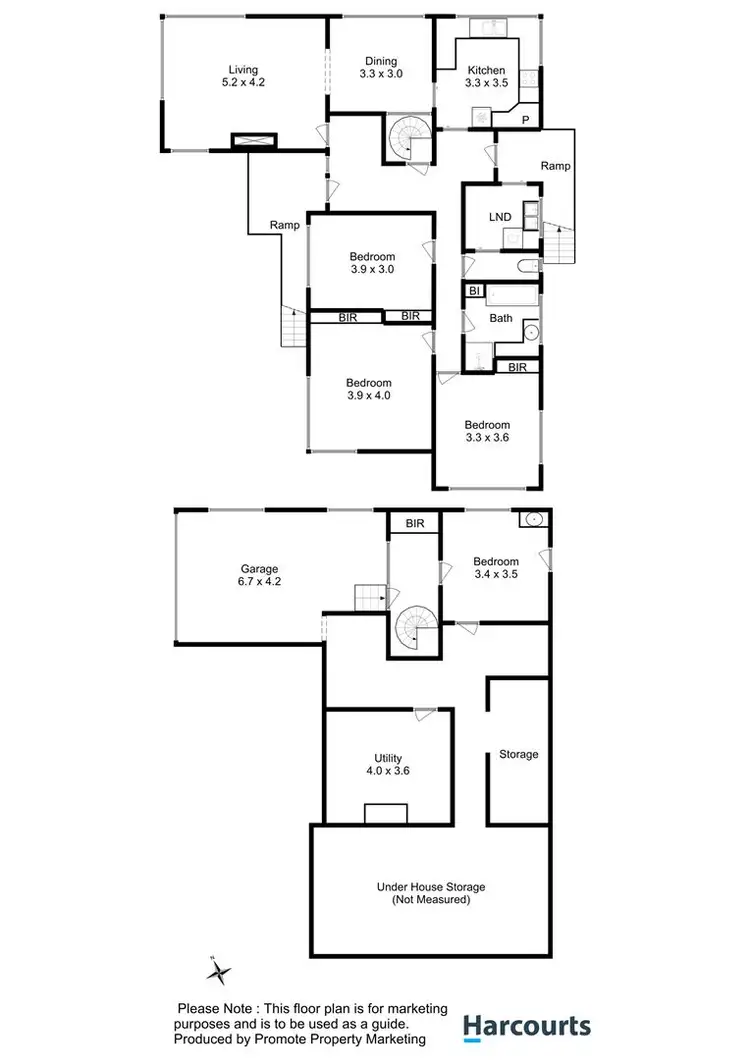 Floorplan of Homely house listing, 8 Nimala Street, Rosny TAS 7018