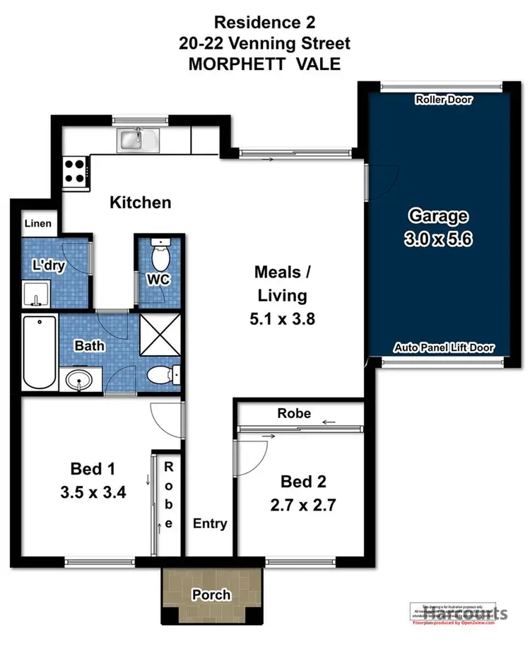 Floorplan of Homely house listing, 2/20 - 22 Venning Street, Morphett Vale SA 5162