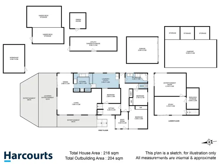 Floorplan of Homely house listing, 15 Cawthorn Lane, Snug TAS 7054