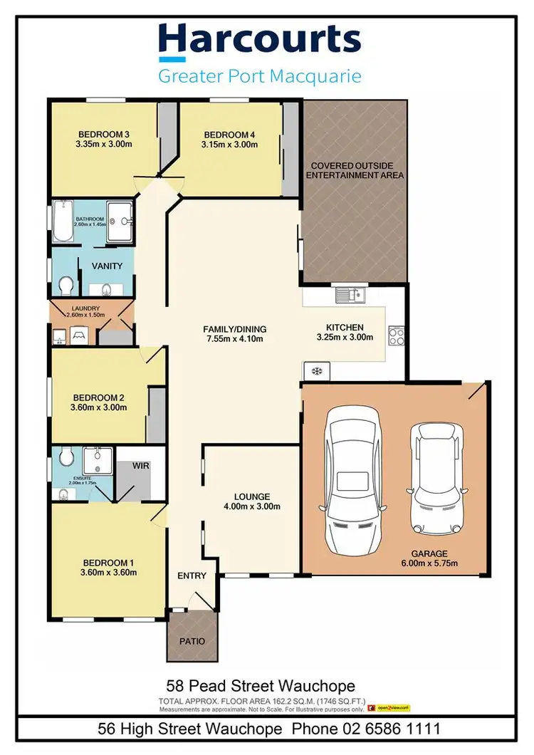 Floorplan of Homely house listing, 58 Pead Street, Wauchope NSW 2446